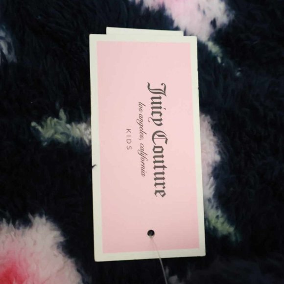 Juicy Couture GIRLS JACKET BLACK AND PINK - Picture 3 of 4